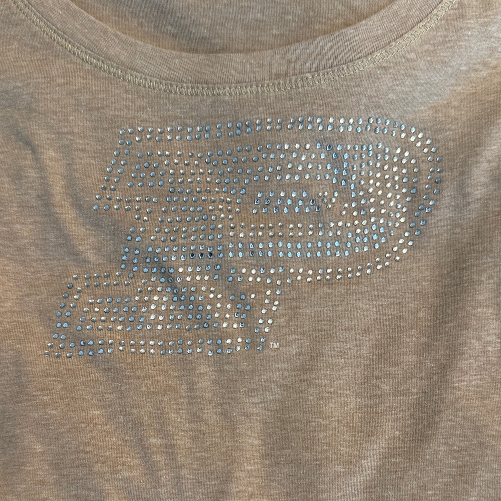 Purdue Russell Athletic Light Tan Short Sleeve Tee